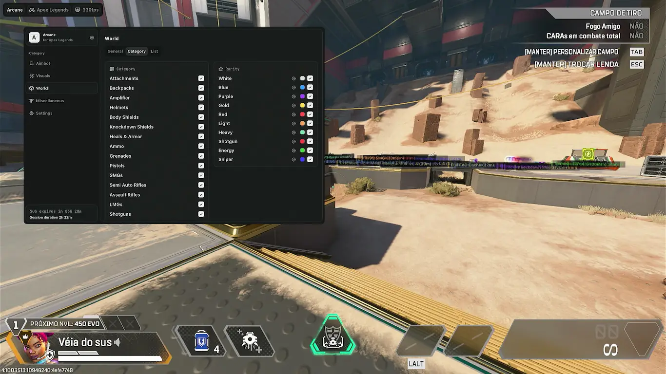 Screenshot 15 do cheat Apex Legends Arcane